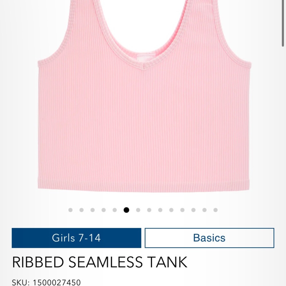 Suzette Collection Ribbed Cropped Tanks - Picture 6 of 6